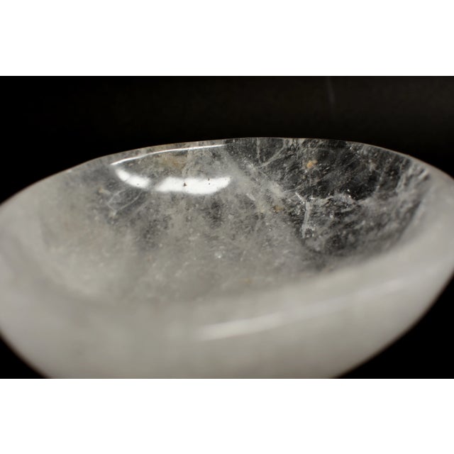 Rock Crystal Bowl 7 Lb For Sale In Los Angeles - Image 6 of 13