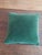 Shabby Chic Rabbit Bunny Needlepoint Velvet Pillow For Sale - Image 3 of 7