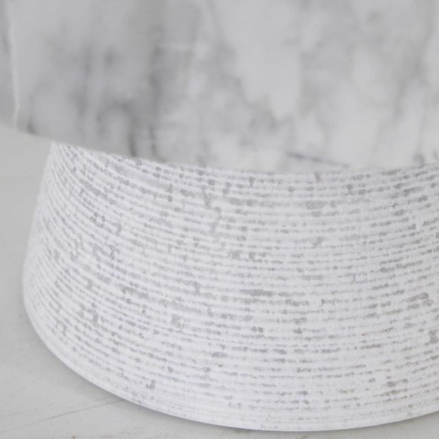 Carrara Marble Lamp from Befos, 2010s, in Flawless conditions. Designed from 2000 European Plug (up to 250V).The wiring of...