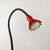 1980s Italian Modern Black and Red Metal Adjustable Floor Lamp attributed to Tronconi, 1980s For Sale - Image 5 of 16