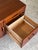 Wood Vintage Danish Teak Office Style Credenza For Sale - Image 7 of 8