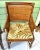 Traditional Vintage Bamboo & Rattan Arm Chairs – Pair of Wicker Dining or Accent Chairs With Upholstered Seats For Sale - Image 3 of 12