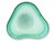 Mid 20th Century Large Freeform Sea Green Murano Glass Bowl For Sale - Image 5 of 5