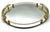 Hollywood Regency 24k Gold-Plated Mirrored Tray from Dimart Milano, Italy, 1980s For Sale - Image 4 of 18