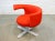 Red Vintage Lounge Chair by Otto Zape for Drabert, 1980s For Sale - Image 8 of 15