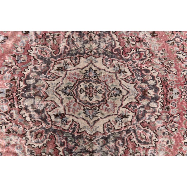 Textile Vintage Rug in Wool, 1960s For Sale - Image 7 of 12