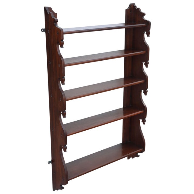 A fine-quality 19th-century mahogany bookcase with attractive age, colour, and patina. Full of authentic charm and...