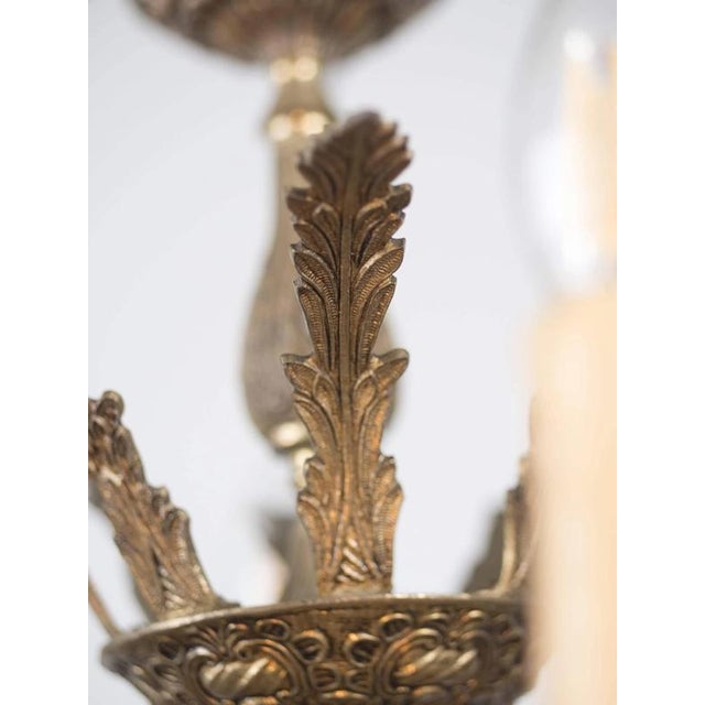 16th Century Two-Story Chandelier in Polished Brass For Sale - Image 3 of 7