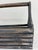 Vintage Rustic Wooden Slatted Tool Caddy With Handle – Distressed Blue Gray For Sale - Image 4 of 13
