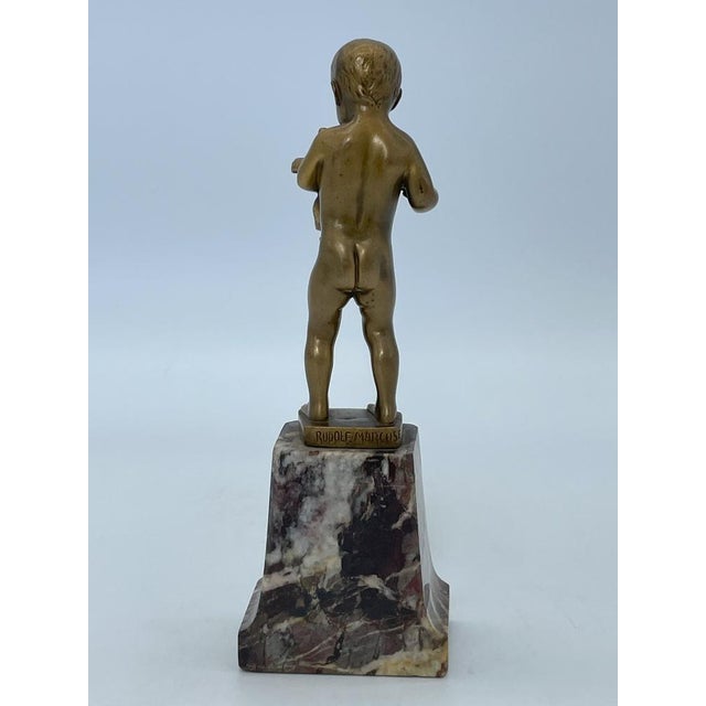 Bronze Figure by Rudolf Marcuse For Sale - Image 4 of 10