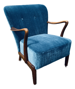 Alfred Christensen Beech Lounge Chair C. 1960s