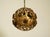 Regency Floral Spherical Metal Ceiling Lamp, 1970s For Sale - Image 10 of 18