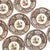 Spode Archive Collection Umber Floral Luncheon Plates - Set of 8 For Sale In Miami - Image 6 of 11