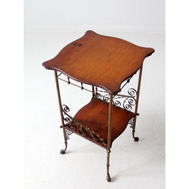 Antique Victorian Side Table For Sale - Image 4 of 12