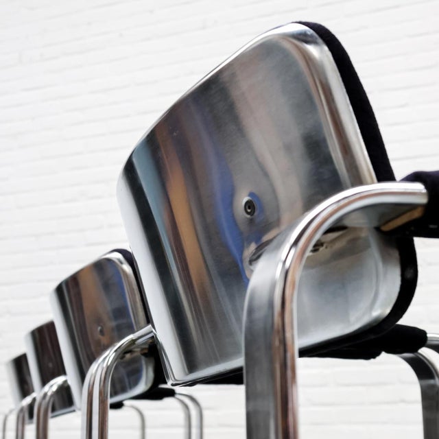 Eero Aarnio Silver Chairs by Eero Aarnio, 1970s, Set of 4 For Sale - Image 4 of 18