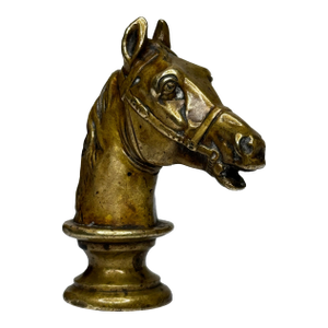 Scottish Highlands 18th Century Bronze Horse Intaglio Letter Seal