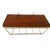 Mid-Century Danish Wall Rack in Teak and Brass, 1960s For Sale - Image 4 of 7