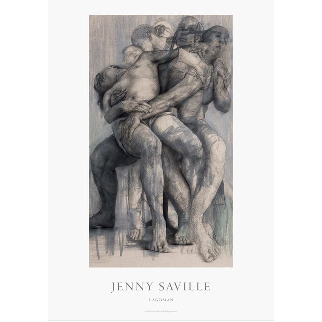 Jenny Saville Pietà I Official Exhibition Poster Dimensions: 23,5 x 33 in / 59,7 x 83,8 cm Sold unframed