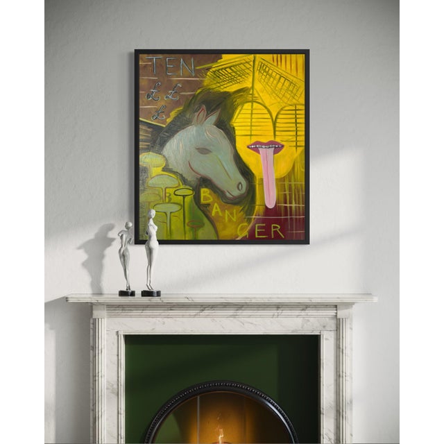Steven E Robertson, Ten £ Banger, 2025, Oil on Canvas For Sale - Image 4 of 11