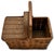 Wood Outstanding Antique American Pennsylvania Amish Hand Woven Alder & Ash Wood Splint Picnic Basket Circa Late 1800s For Sale - Image 7 of 18