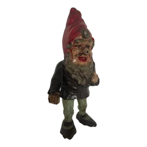Late 20th Century Cast Iron Gnome