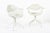 Herman Miller White Mid Century Swag Chairs by George Nelson for Herman Miller For Sale - Image 4 of 13
