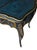 Vintage Drexel Heritage Et Cetera Louis XV French Provincial Black Lacquer Writing Desk With Tooled Leather Top | Bureau Plat Executive Desk For Sale - Image 12 of 17