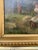 Antique Country Landscape With Three Ladies in a Carved Giltwood Frame For Sale - Image 10 of 17