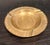 Mid-Century Modern Pair of Vintage Etched Solid Brass Ashtrays From India, 6.25” Dia. For Sale - Image 3 of 8