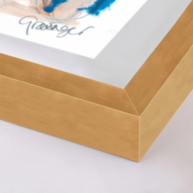 DESCRIPTION: Trusting by Lesley Grainger in Gold Frame, XS Art Print SPECIFICATIONS: Type: Framed Paper. Framed Size (in):...