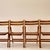 Striking mid century solid wood folding chairs transform any space from indoor to outdoor. The set of four vintage chairs...