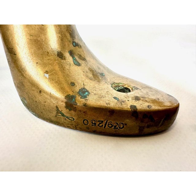 1970s Mid-Century Modern Bronze Ballerina Wall Hook, 1970s, Set of 2 For Sale - Image 5 of 9