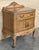 Early 20th Italian Bedside Tables in Light Oak with Two Doors, 1920, Set of 2 For Sale - Image 4 of 8