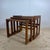 Wood Vintage Danish Nesting Tables in Teak, 1960s, Set of 3 For Sale - Image 7 of 10