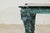 Late 20th Century Verdigris Bronze Side Table with Mythological Figures & Black Marble Top For Sale - Image 17 of 18