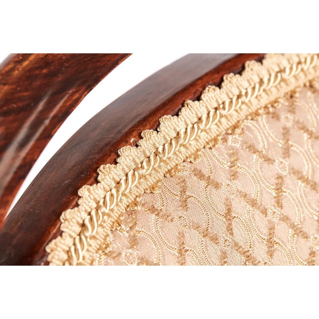 Set of Victorian Carved Walnut Chairs For Sale - Image 10 of 14