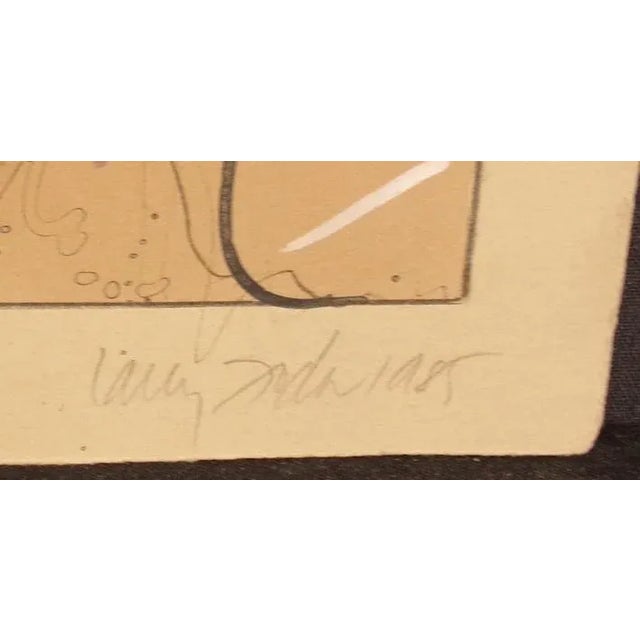 Pink Larry Fodor "Crow Mother and Ahulani Kachina St 2" Set of 2 Limited Edition Lithographs For Sale - Image 8 of 10