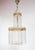 Vintage Silvered Bronze Chandelier with 72 Glass Spikes, 1950s For Sale - Image 12 of 12