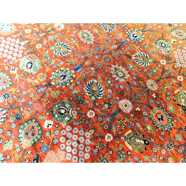 Vintage Hand Knotted Persian Rug. 17'x 11'4" For Sale - Image 10 of 18