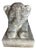 Antique Reclining Lion Sculpture on Base in Carved Stone, 1890s For Sale