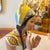 Mid-Century Modern 1950s. Hand-Painted Porcelain Oriental Woman Figure by Ronzan For Sale - Image 3 of 15