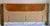 Unique, Mid-Century Modern King Size Headboard Combination of leather, laminate and wood with a lovely patina Can be...