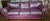 Burgundy Late 20th Century Robinson & Robinson Classic Worn Top Grain Leather Three Seat Sofa For Sale - Image 8 of 9