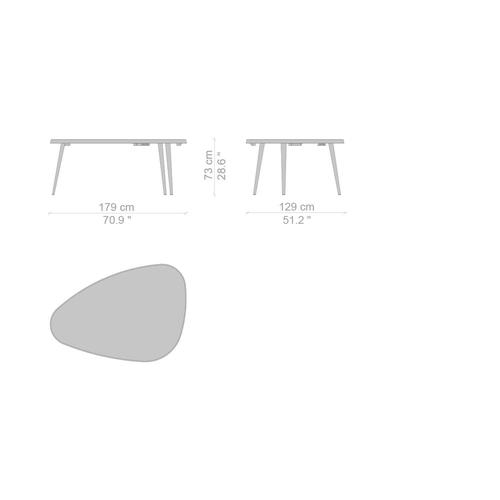 Mexique Pro Dining Table by Charlotte Perriand for Cassina, Italy For Sale - Image 6 of 9