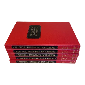 Vintage 1963 the Practical Handyman's Encyclopedia Volumes 1-5