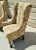 Pair of Vintage Custom Made William and Mary Style Wingback Chairs For Sale - Image 4 of 11
