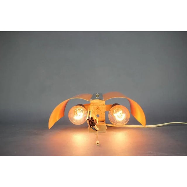 Mid-Century Modern Wall Light, Czechoslovakia, 1970s For Sale - Image 9 of 11