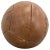 Vintage Brown Leather Medicine Ball, 1930s For Sale