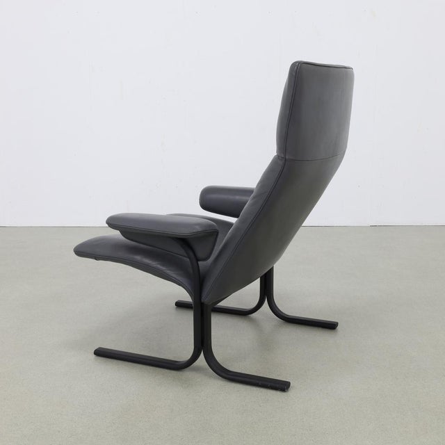 1980s DS 2030 Lounge Chair in Leather by Hans Eichenberger for de Sede, 1980s For Sale - Image 5 of 12