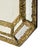 Late 19th Century French Napoleon III Gilt Brass Repoussé Cushion Mirror, 19th Century For Sale - Image 5 of 9